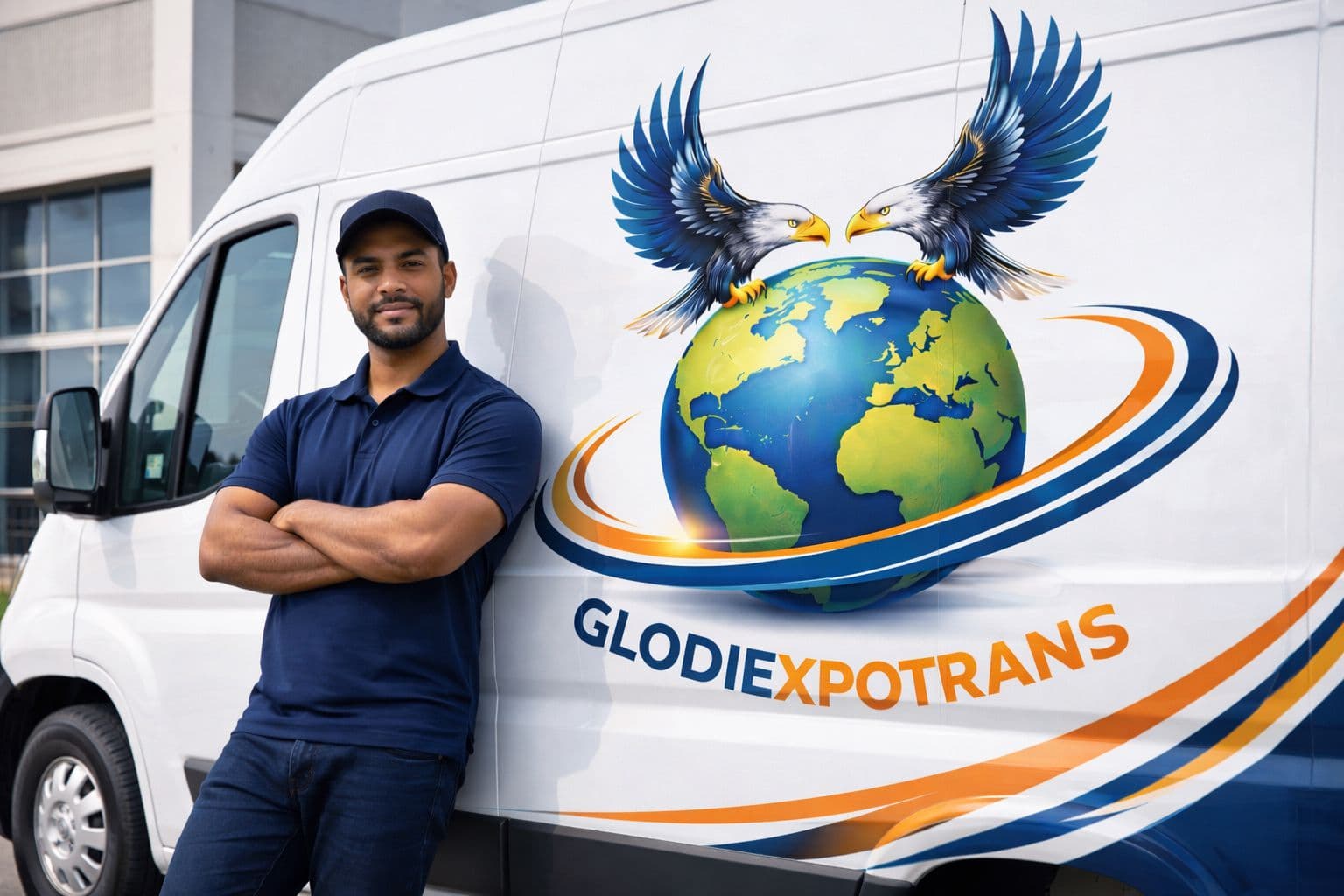 Camionnette logistique